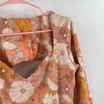 Volcom Swimsuit Size XXL Bloom Shaka Back OnePiece Skimpy Coverage Rashguard NWT Photo 7