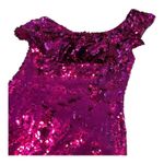 Leith Sequin Ruffle One-Shoulder Sheath Dress Photo 4