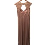 David's Bridal David Bridal Long Bridesmaid Dress Lace Cap Sleeve Sz 8 Dusty Pink
STYLE F19505 Photo 4