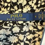 Ralph Lauren Polo  Black White Ditsy Floral Women's A Line Mini Skirt Size 4 NWT Photo 8