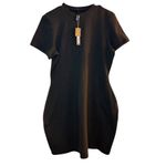 SKIMS  Outdoor Mock Neck Mini Dress – Black
Size XL Photo 2