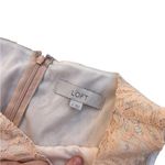 Loft Ann Taylor  elegant‎ lace overlay dress cream size 8 Photo 2