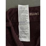 American Eagle Jegging Super Stretch Burgundy Brown Skinny Women’s Size 10 Short Photo 6
