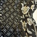 SheIn Patchwork Dress Multi Print Sleeveless Knee Length Elastic Tie Waist 2X # Photo 6