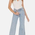 Wrangler NWT WOMEN'S MEOW LASER TIGER PRINT WANDERER FLARE JEANS 32X34 Photo 0