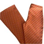ZARA Women  HIGH‎ RISE FLARED JACQUARD PANTS ORANGE MULTI 70s Photo 12