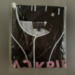 BLACKPINK 16 OFFICIAL DEADLINE TOUR Baseball Jersey NEW size XL w sticker Pack Black Photo 5