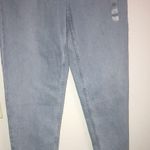 Calvin Klein NWT High Rise Straight Leg Raw Hem Ankle Jeans Size 32 90’s Mom Photo 0