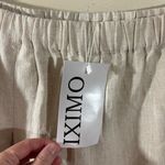 IXIMO Women’s Baggy Pleated Harem Pants Linen Cotton Size XXL NEW Lagen Look White Photo 2