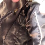 Chic White Crossbody Bag with Navy Strap Photo 15