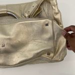 Lanbertson Truex metallic hobo handbag Silver Photo 4