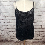 LPA The Label Top 17 Black Sequin Tank Top Photo 1