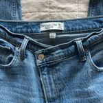 Abercrombie & Fitch  Curve Love High Rise Straight Leg Jeans Photo 2