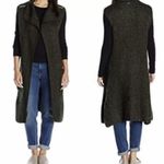 prAna Thalia Cardigan Sweater Vest Cargo Gray Marled Wool Duster Long Knit XS Photo 2