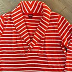 Merona  Red White Striped Sweater Size XL Photo 3