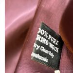 Vintage Giorgio Sant Angelo Black Wool Blazer Skirt Suit Set Double Breasted Size 14 Photo 5