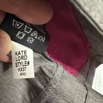 Kate Lord Grey Windbreaker Jacket Full Zip Pockets Golf Outdoor Vacation Gray Size M Photo 7