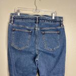 Vigoss  Elastic Waist Crop‎ Jeans Size 14 Classic Casual Everyday Photo 5