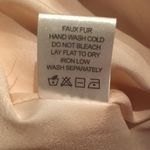 Tularosa Inori Light Pink Faux Fur Coat with Lining throughout. Size XXS. Photo 16