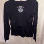 Harley Davidson  Black Long Sleeve T-Shirt Photo 1