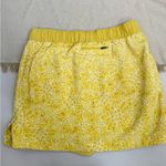 The North Face  Women's M Golden Yellow Floral Pullon Skirt Skort Activewear Photo 4
