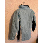 Columbia NWT  Women's Light Blue and Black Waterproof Jacket Photo 5
