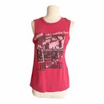 The Kooples Eternal Life Tour 2008 Red Tank Top Sleeveless Women’s Size 0 NWT Photo 2