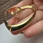 Heart Shape Lot Of 4 Hearts Brooch Pin Gold Tone 1 Trifari 1 Napier Photo 6