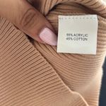 Dissh NWT  Aymie Latte Zip Knit Mini Dress Photo 4