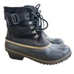 Sorel  Women's Winter Fancy Lace II Waterproof Suede & Rubber Boot,Size 10.5 EUC Photo 7