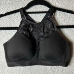 Victoria's Secret Bra‎ Womens 34B Black Halter Lace Wireless Sports Bra Size undefined Photo 0
