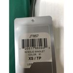 ASICS Womens Romper XS Green Solid Singlet Sleeveless Stretch Activewear NWT Photo 5