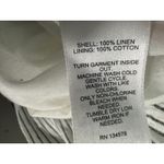 Vineyard Vines Jet Stripe Tiered Babydoll Baby Doll Linen Dress Size XL Photo 8