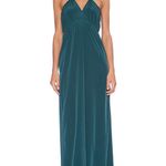 Assali Livia Hunter Green Maxi Dress Photo 0