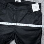 Abercrombie & Fitch Abercrombie 22 Long 36 Super Skinny Ankle Jeans High Rise Coated Black Photo 9