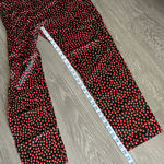 L'Agence L’AGENCE Ankle Pants Womens Size 4 Black With Red Polka Dot Photo 4