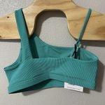 Beach Riot Sport Ella Top In Wafa Women's Size XL Green Blue Ribbed Bikini NWT Photo 1