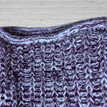 PINK - Victoria's Secret  XS Purple Marled Oversized Cropped Sweater Photo 8