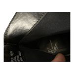 White Mountain BLACK LEATHER ANKLE BOOTS size 9.5 Photo 9