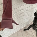 Sarah Spencer intimates women M velour luxury pajama set mauve M Photo 5