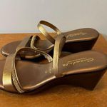 Italian Shoemakers Contesa Women's  Sandals Bronze  Size 10 sku 2827 Photo 1