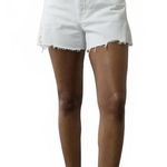 American Eagle AE Stretch Low-Rise Ex-Boyfriend Denim Short NWT White Size 2 Photo 0