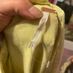 Free People POPPY BUTTER YELLOW LINEN SKIRT Photo 4