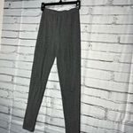 Suzette Collection Gray High-Waisted Leggings Stretch Fit Athleisure Yoga SZ S Photo 6