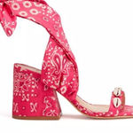 Schutz  malia bandana embellished‎ heels Photo 0