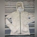 Lululemon Uba Hoodie Jacket insulated fleece panel Ivory
Size 4 Photo 0