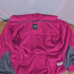 The North Face Ladies'  Osito Magenta Pink Zip Up Jacket Large Photo 3