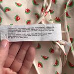 ZARA Off White Watermelon Fruit Print Strappy Backless Crop Top Photo 10
