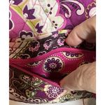 Vera Bradley  Shoulder Bag Purse Purple & Pink‎ Flower Print 11x11x2 Photo 9