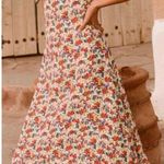 Faithfull the Brand Emilia Midi Dress in Lumina Floral Print grandmacore ruffle Photo 0